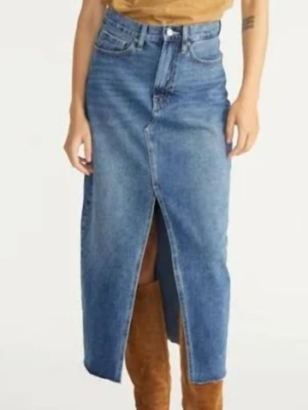 Driftwood Denim Skirt Size 28